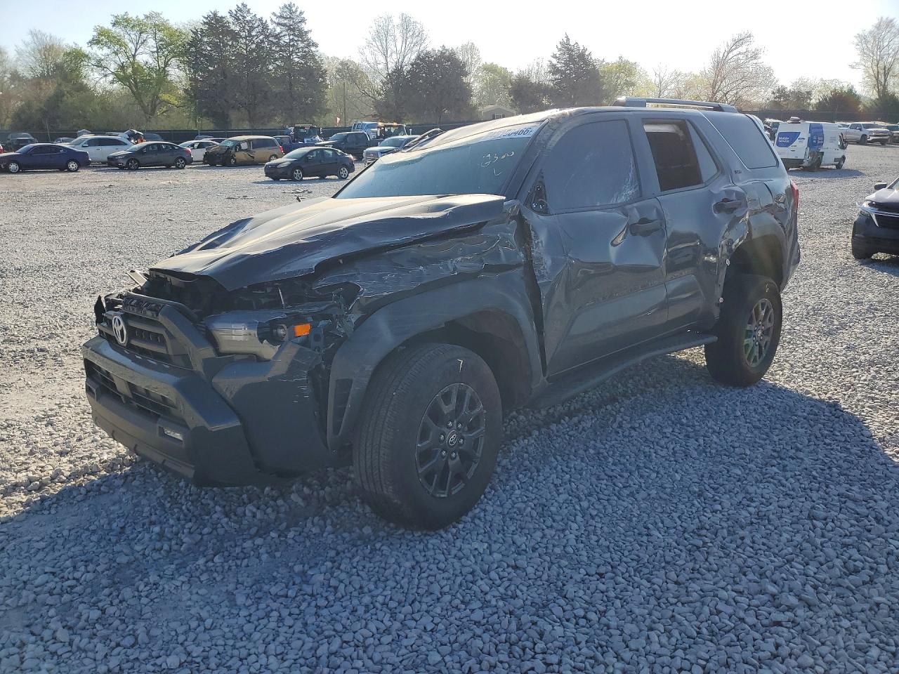 2025 Toyota 4Runner SR5, VIN JTEVA5BRXS5009530 — All over
