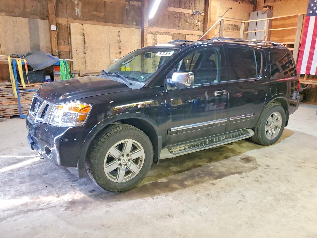 2011 Nissan Armada SL, VIN 5N1BA0NC0BN618557 — Minor dents and scratches