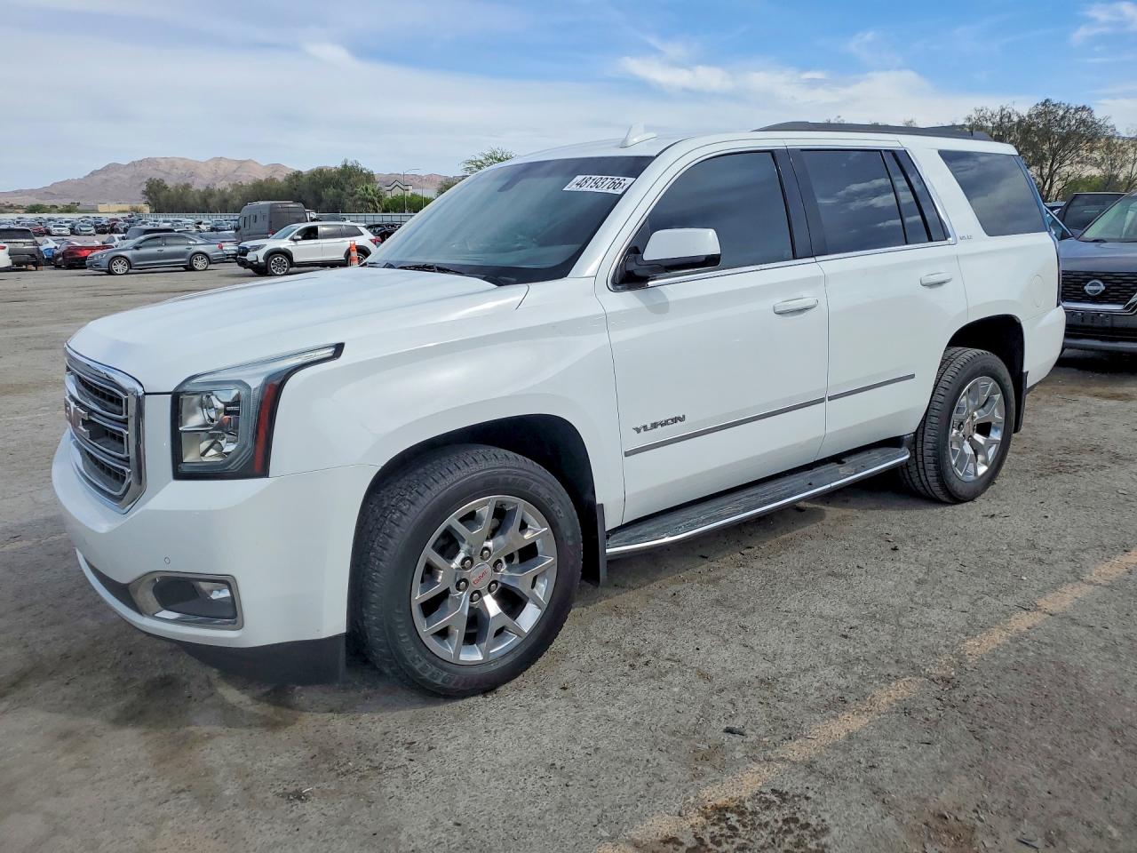 2016 GMC Yukon SLE, VIN 1GKS2AKC8GR266716 — Interior fire