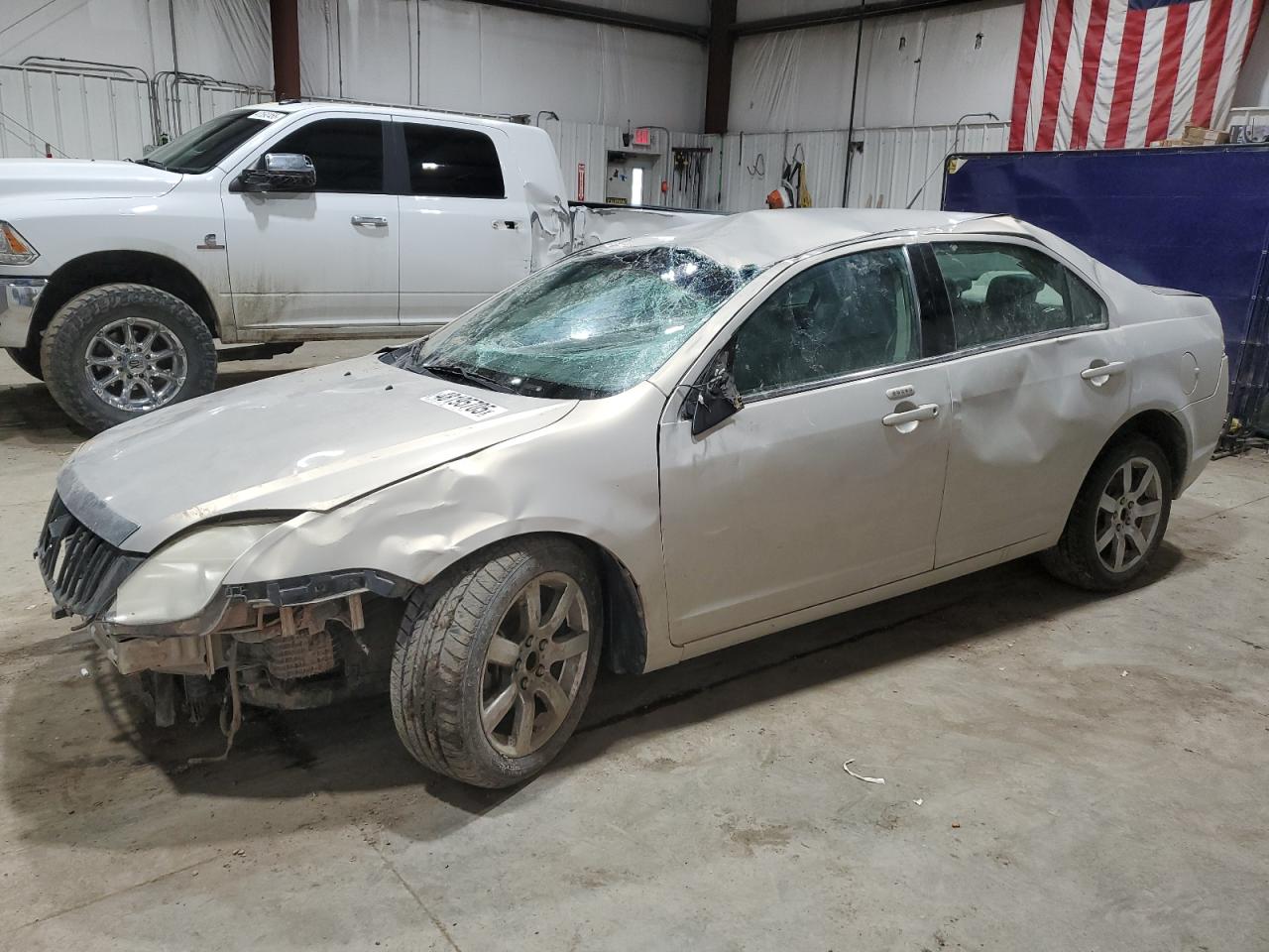 2010 Mercury Milan Premier, VIN 3MEHM0JG1AR603493 — Rollover