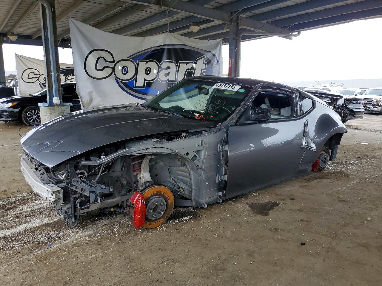 2013 Nissan 370Z Touring, VIN JN1AZ4EH0DM382001 — Stripped