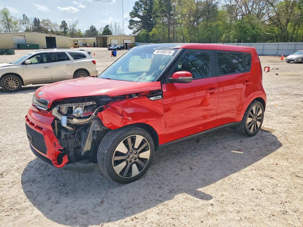 2014 Kia Soul +, VIN KNDJX3A50E7705777 — Front end