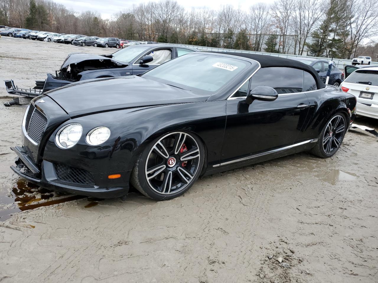 2014 Bentley Continental GT, VIN SCBGT3ZA3EC091468 — Vandalism