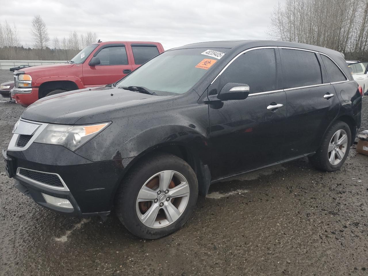 2011 Acura MDX, VIN 2HNYD2H28BH525065 — Partial repair