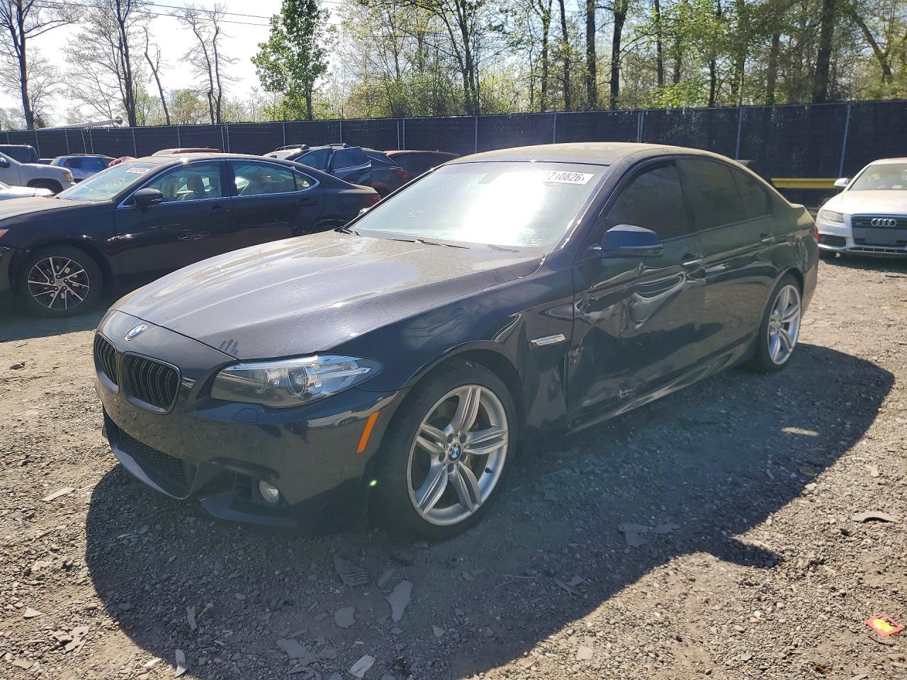 2016 BMW 5 Series 535i xDrive, VIN WBA5B3C54GG256780 — Side