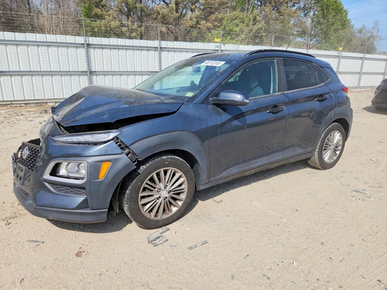 2018 Hyundai Kona SEL, VIN KM8K22AA9JU164200 — Front end