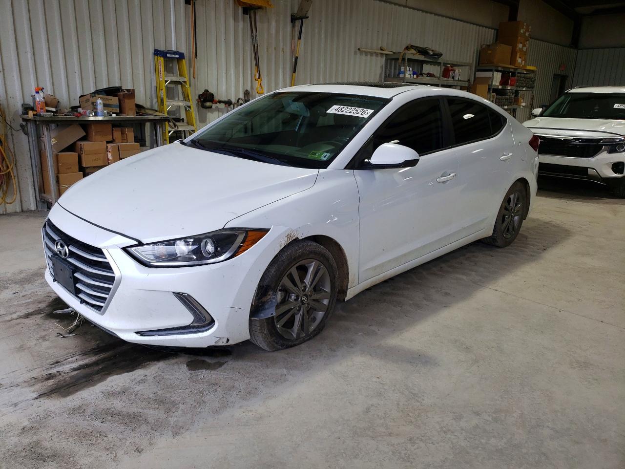 2018 Hyundai Elantra SEL, VIN 5NPD84LF9JH385466 — Rollover