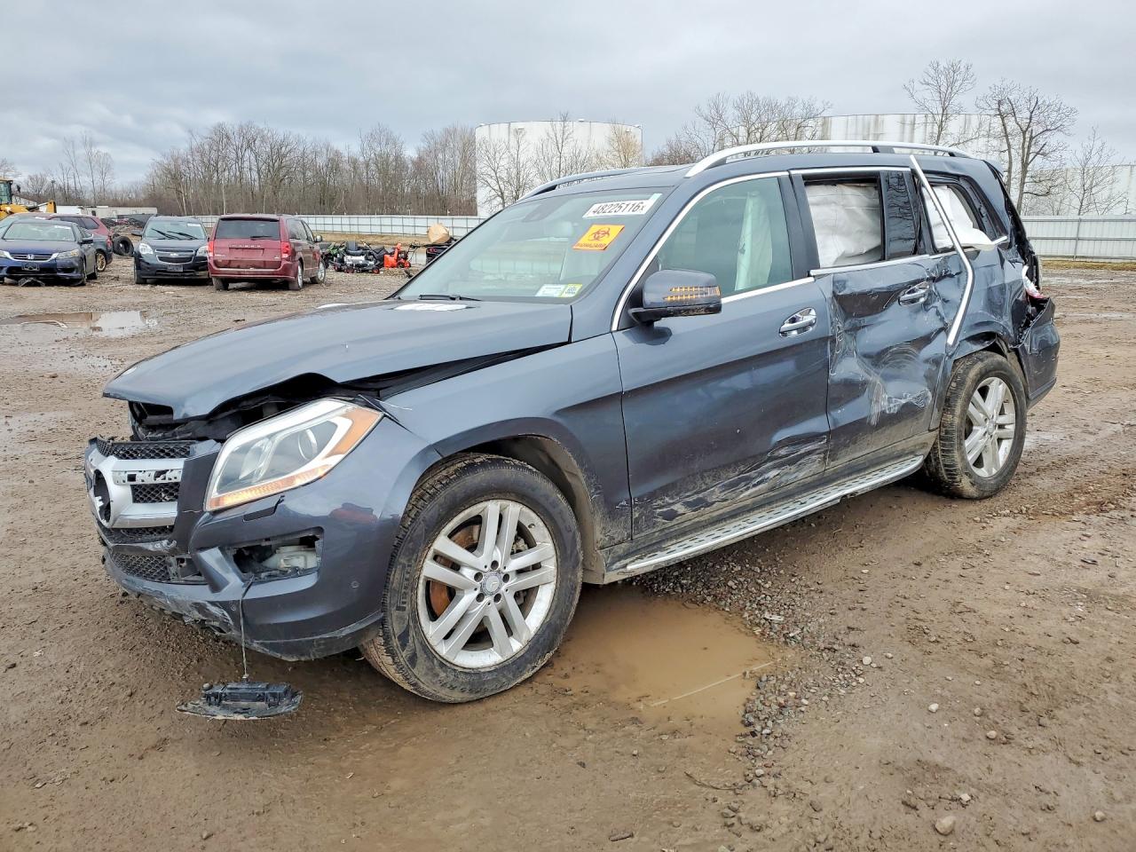 2015 Mercedes-Benz GL 350, VIN 4JGDF2EE6FA540337 — All over