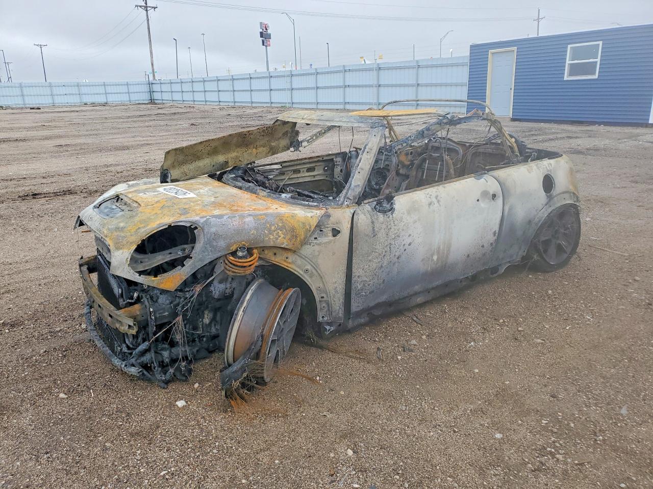 2014 MINI Convertible S, VIN WMWZP3C54ET707200 — Burn