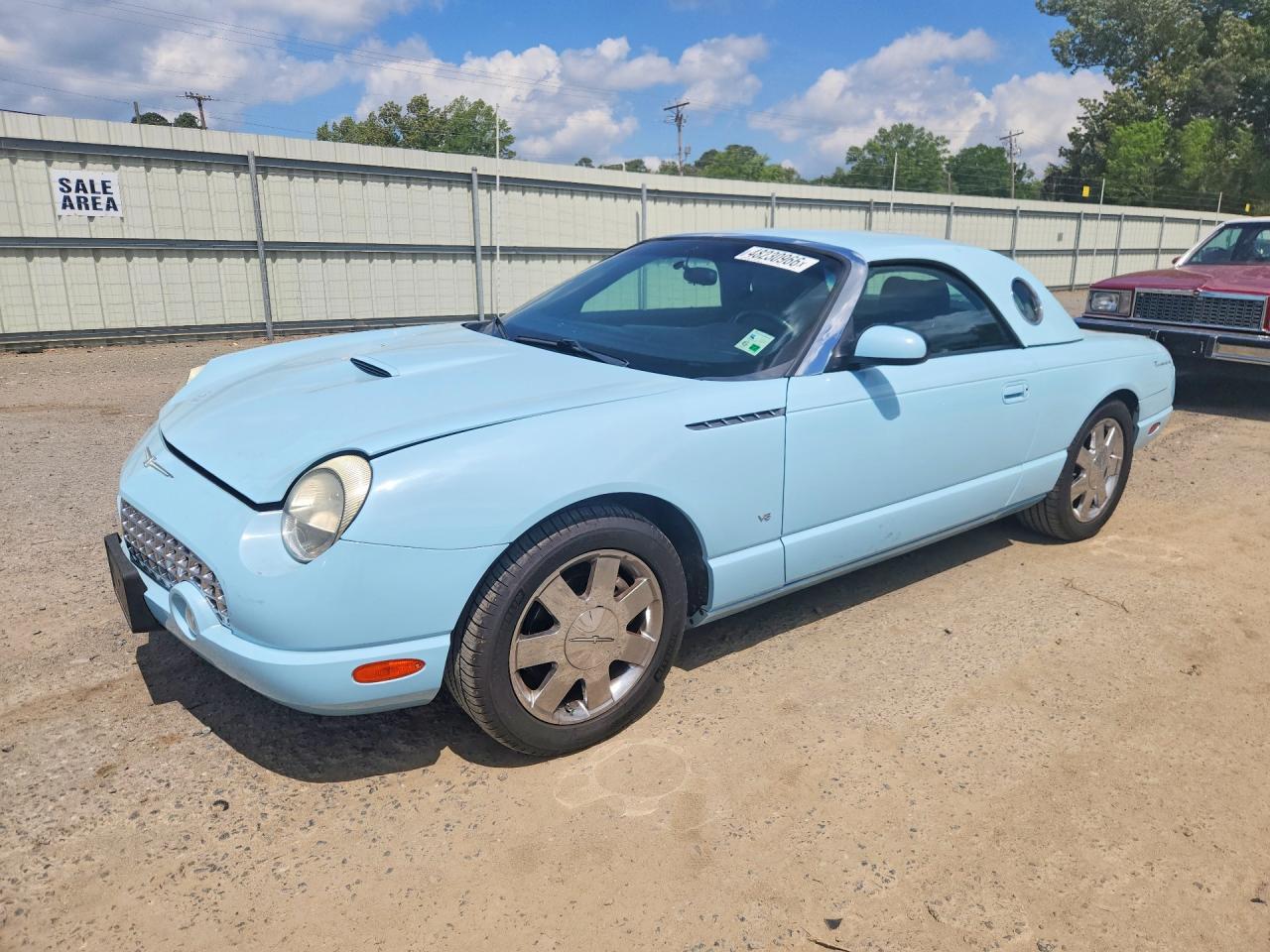 2003 Ford Thunderbird Deluxe, VIN 1FAHP60A43Y112306 — Front end