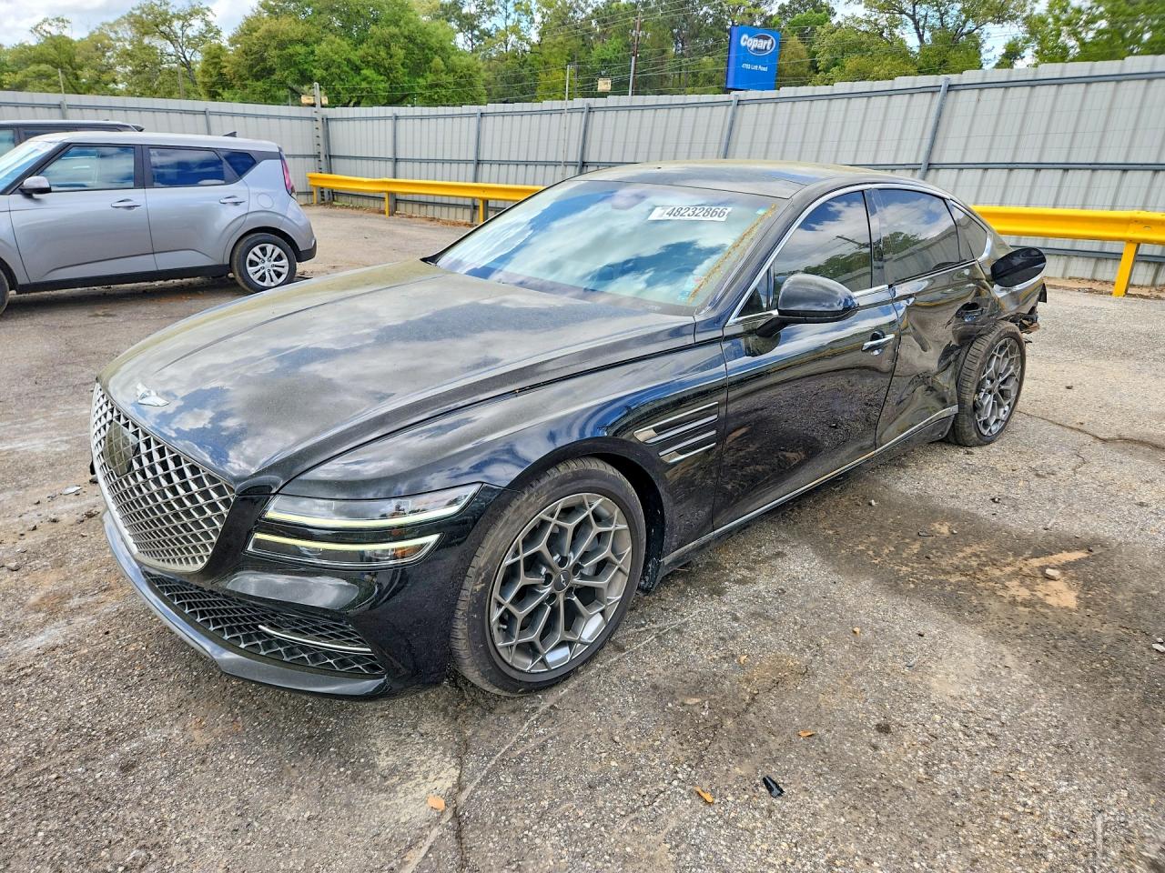 2023 Genesis G80 2.5T, VIN KMTGB4SC6PU178894 — Side