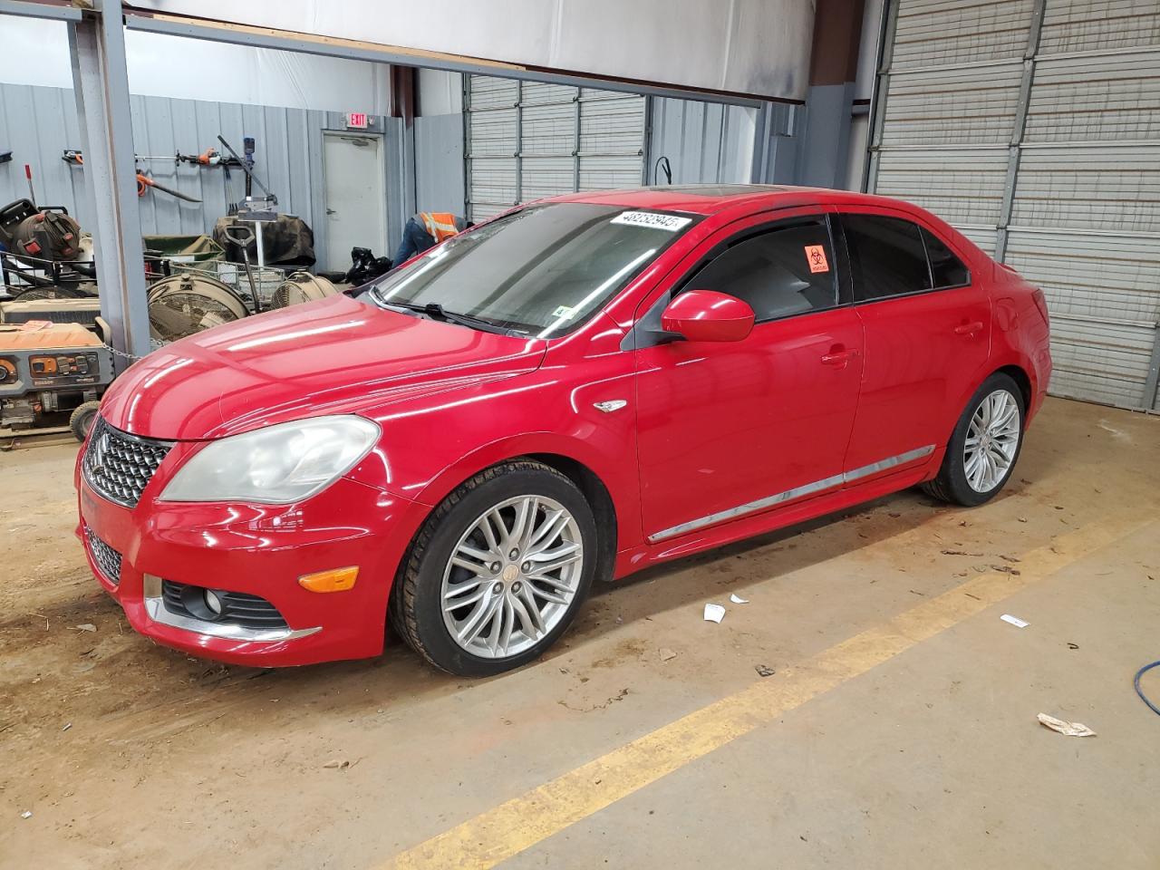 2011 Suzuki Kizashi GTS Sport, VIN JS2RF9A61B6110400 — Interior fire
