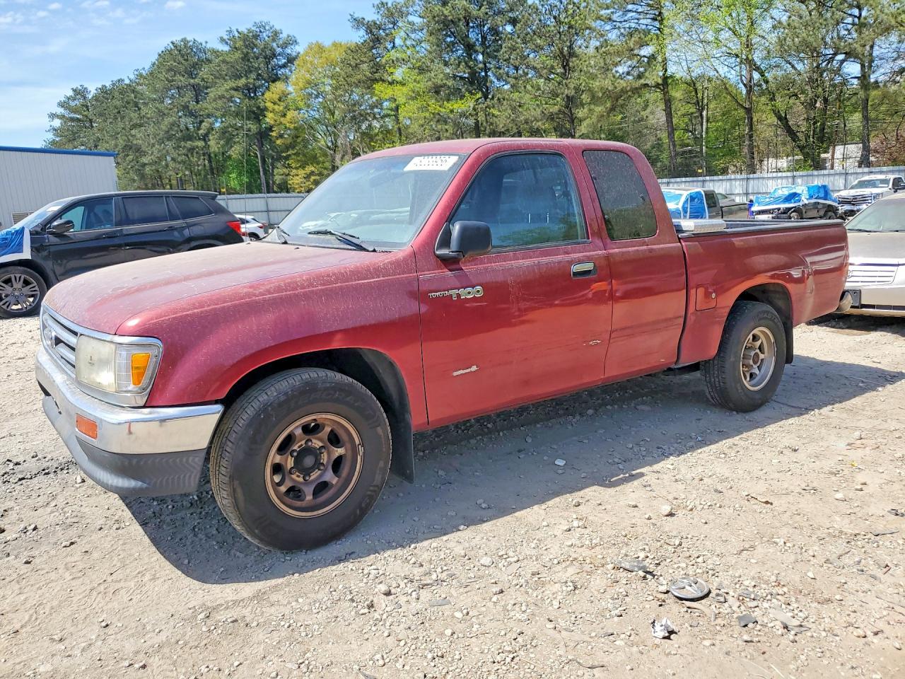 1996 Toyota T100 DX, VIN JT4TN12D9T0020689 — Rear end