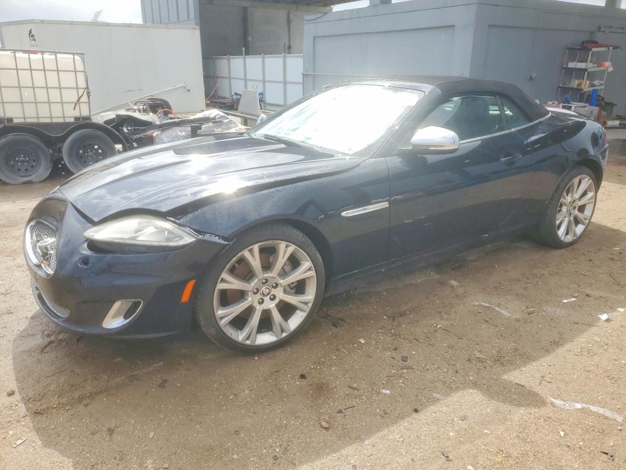 2013 Jaguar XK, VIN SAJWA4GB9DLB49201 — Front end