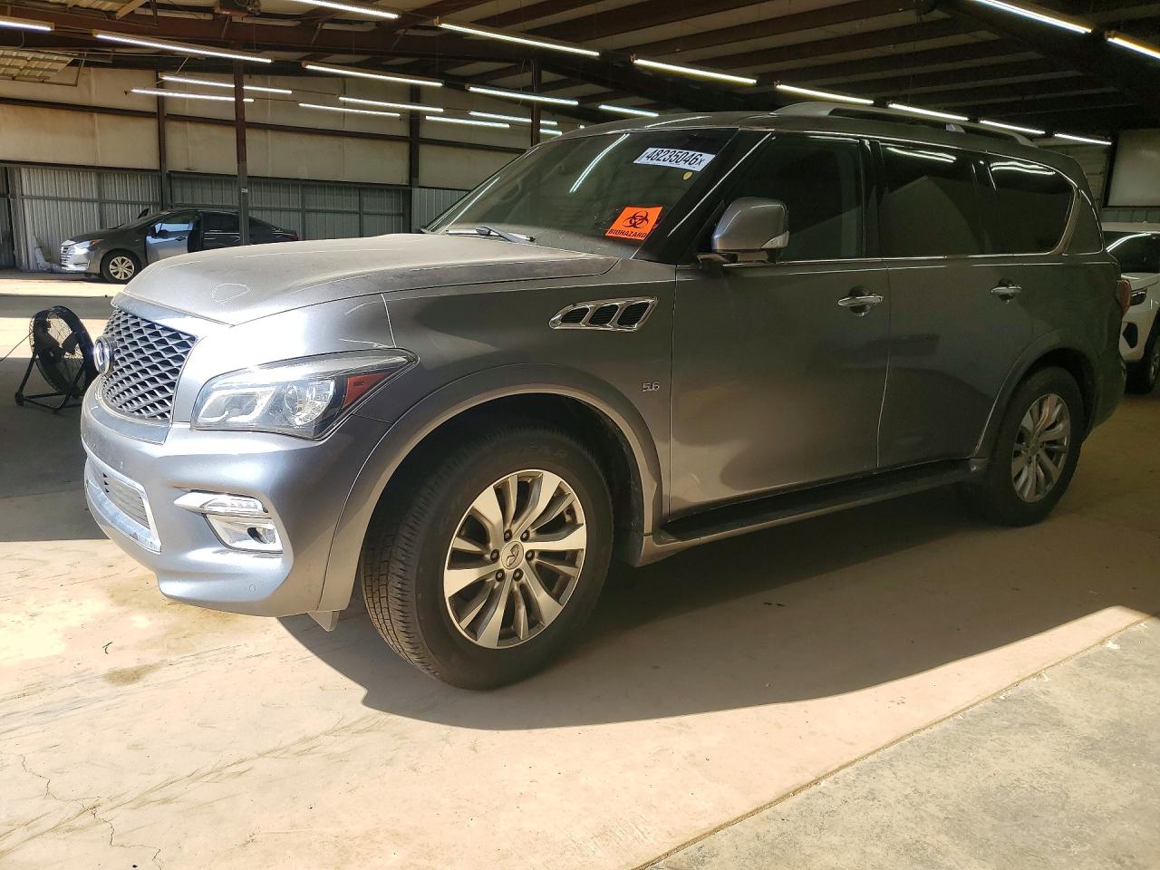 2017 Infiniti QX80, VIN JN8AZ2NE0H9155928 — Minor dents and scratches