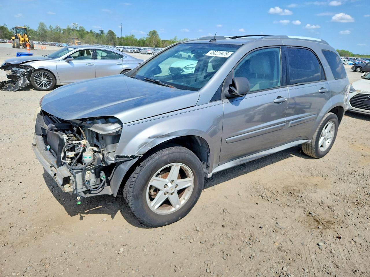 2005 Chevrolet Equinox LT, VIN 2CNDL63F556031802 — Front end