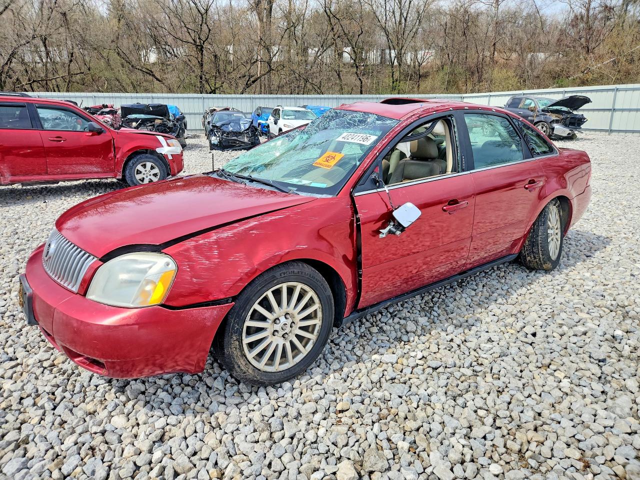 2006 Mercury Montego Premier, VIN 1MEHM43136G606264 — Rollover