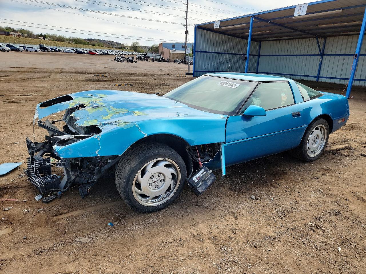 1992 Chevrolet Corvette, VIN 1G1YY23P2N5118019 — Front end