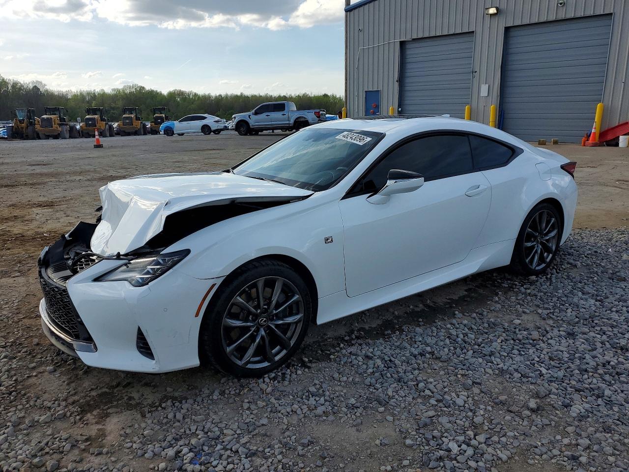 2019 Lexus RC 350, VIN JTHHZ5BC0K5021187 — Front end