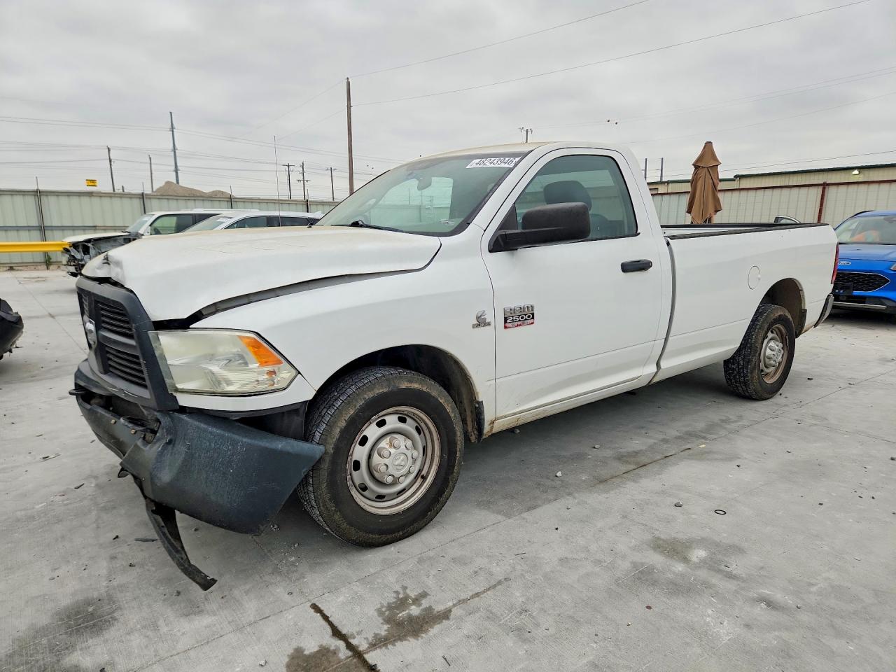 2012 Dodge RAM, VIN 3C6LD4AL3CG243164 — Перед