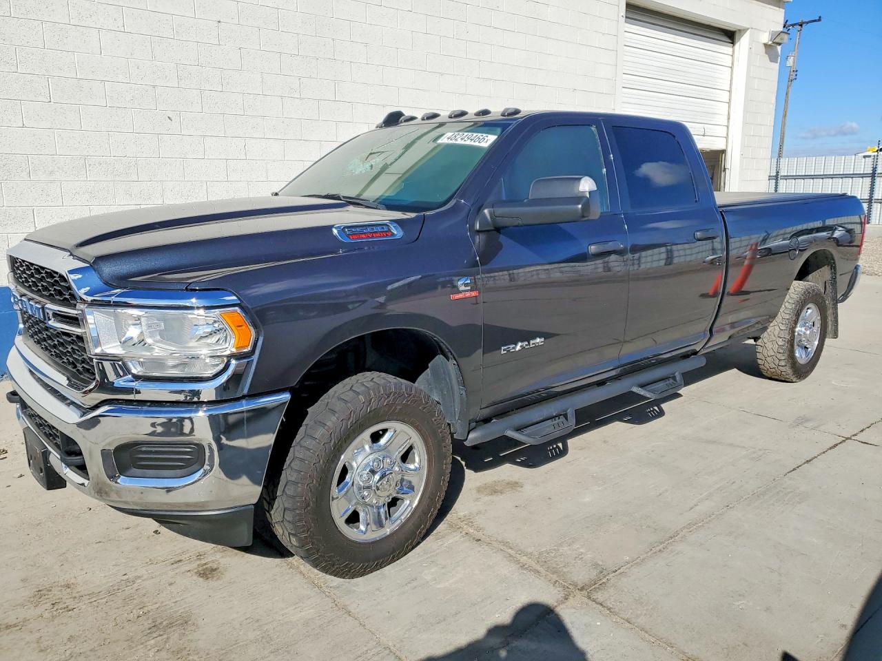 2022 Ram 2500 Tradesman, VIN 3C6UR5HL5NG136816 — Interior fire