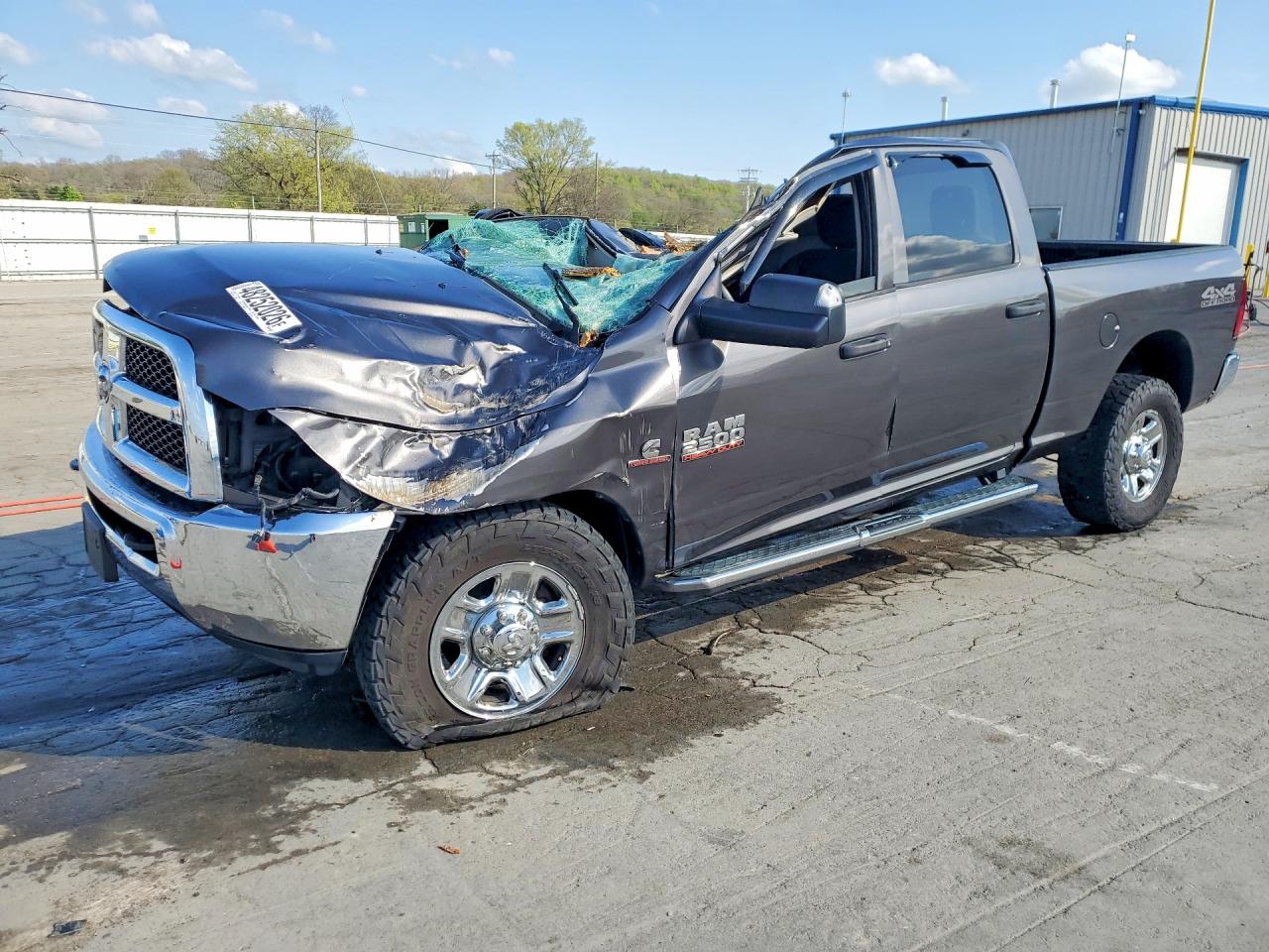 2018 Ram 2500 Tradesman, VIN 3C6UR5CL4JG126554 — Roof