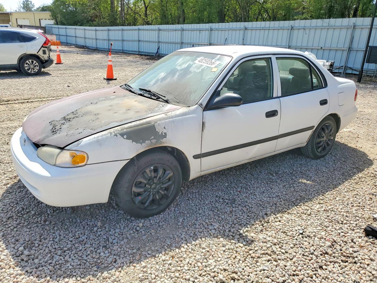 1999 Chevrolet Prizm Lsi, VIN 1Y1SK5280XZ432818 — Burn