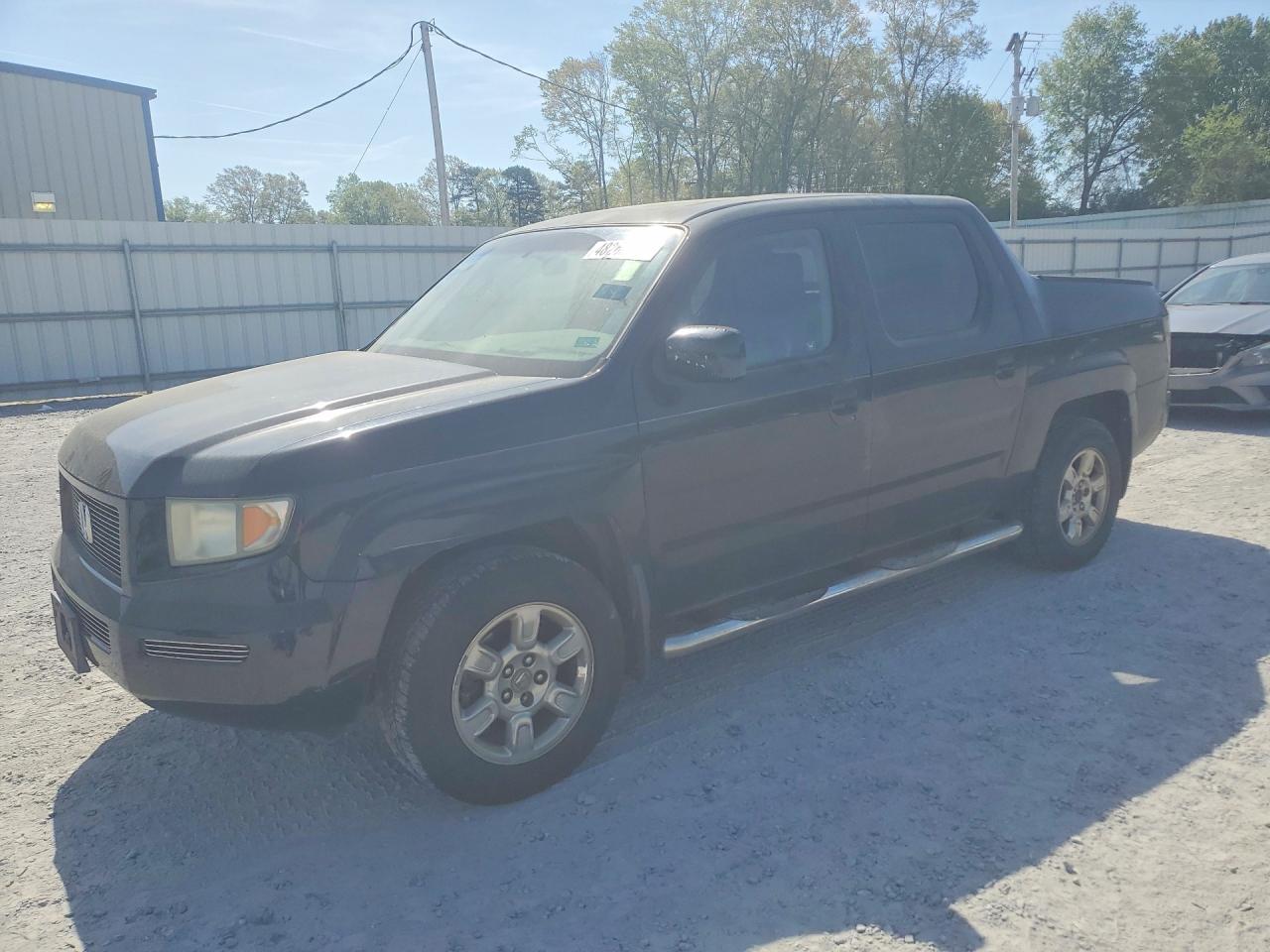 2007 Honda Ridgeline RTL, VIN 2HJYK16517H508694 — Side