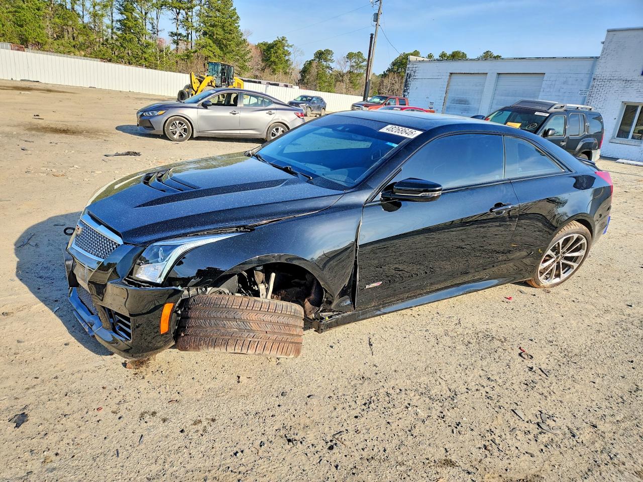 2016 Cadillac ATS-V, VIN 1G6AN1RY8G0149922 — Front end