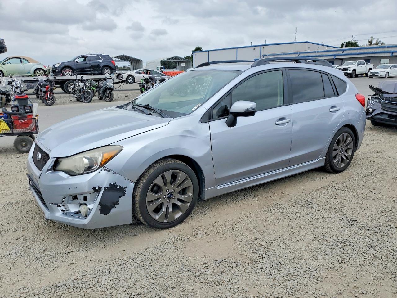 2015 Subaru Impreza Special Sports Premium, VIN JF1GPAU69F8217416 — Front end