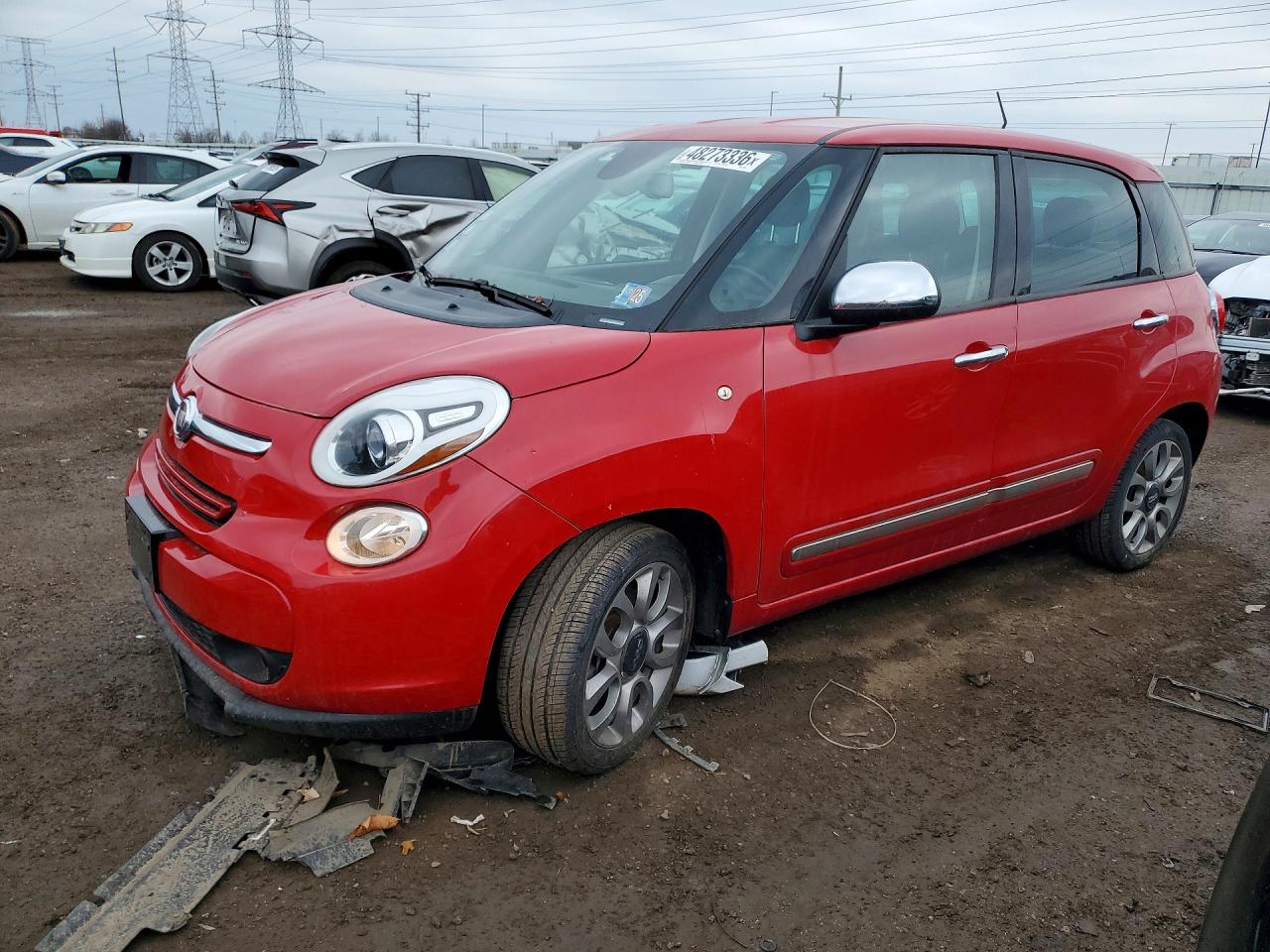 2014 FIAT 500L Lounge, VIN ZFBCFACH8EZ018609 — Normal wear