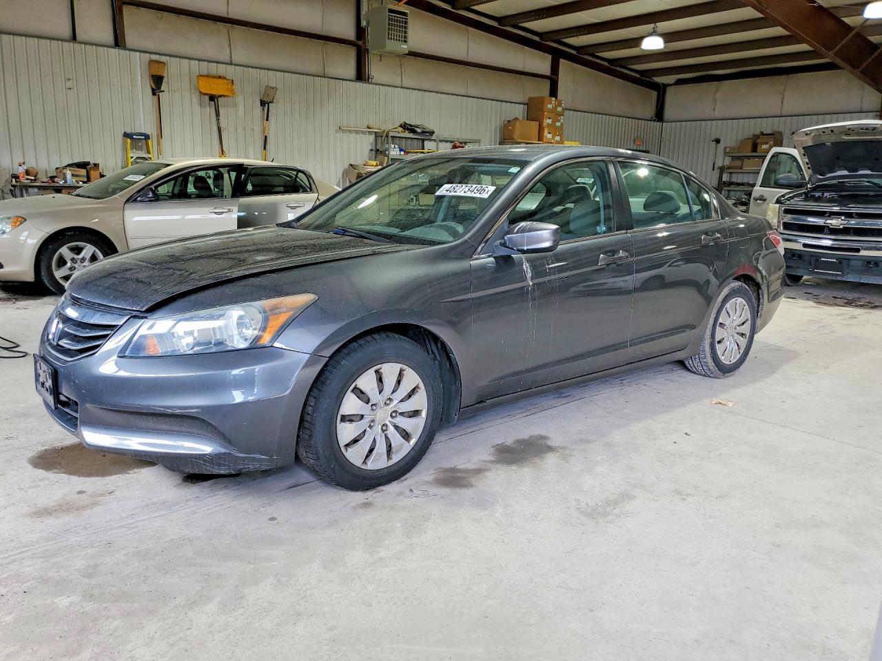 2012 Honda Accord LX, VIN 1HGCP2F37CA067846 — Engine fire