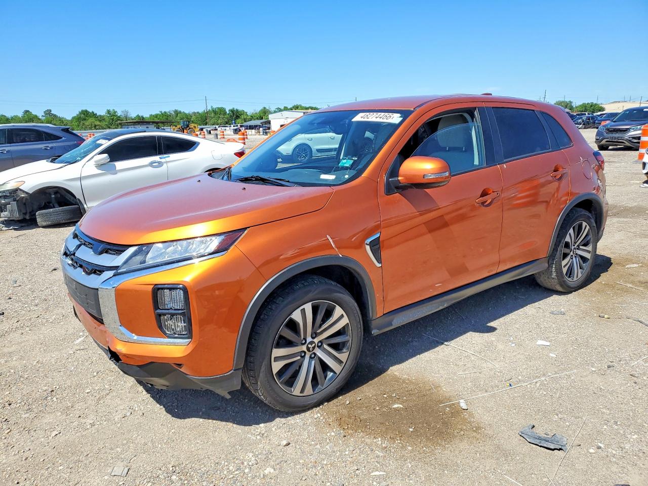 2021 Mitsubishi Outlander SE, VIN JA4APVAU4MU030030 — Фото с аукциона 1 of 4