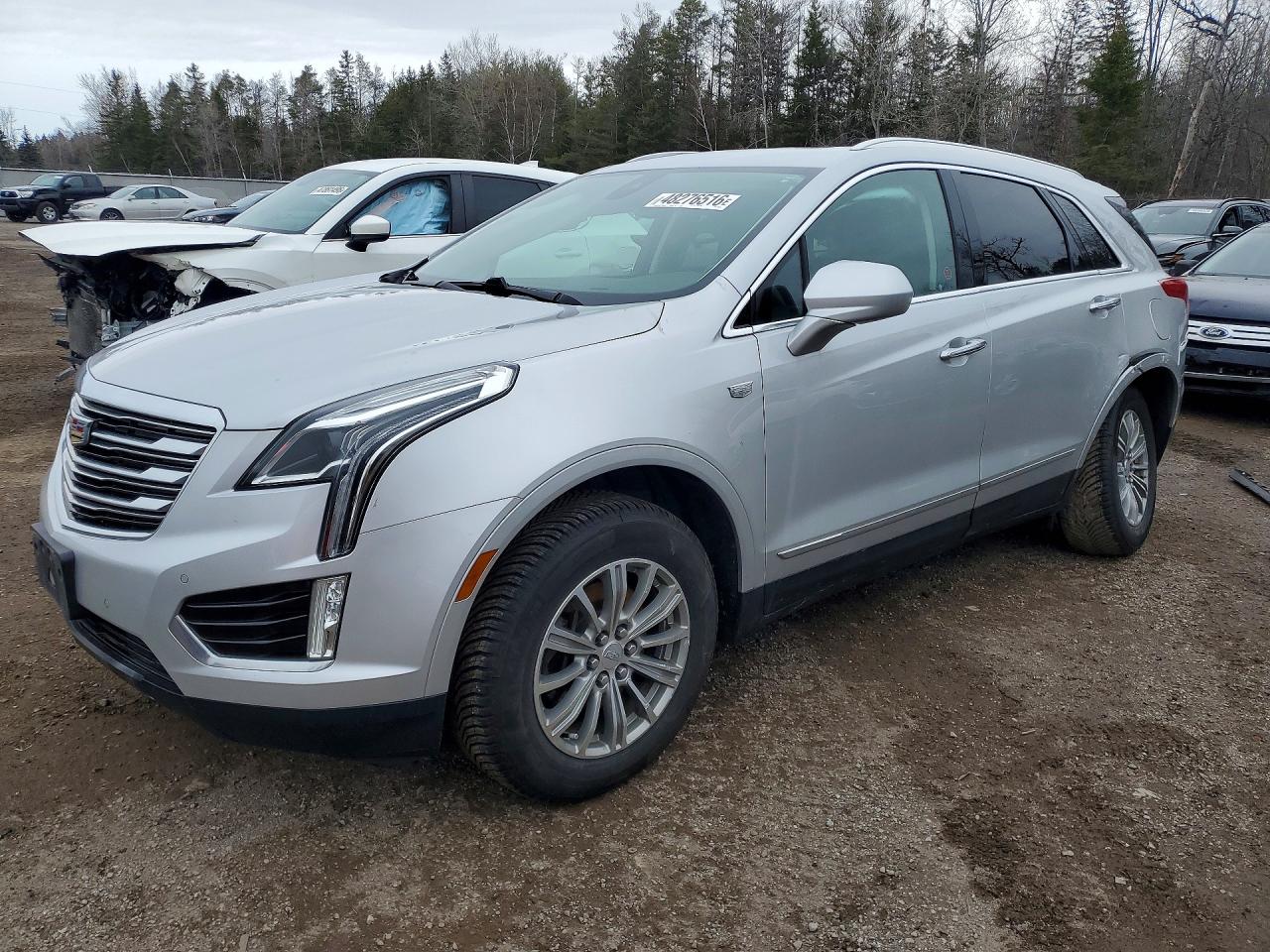 2018 Cadillac XT5 Luxury AWD, VIN 1GYKNDRS6JZ248623 — Undercarriage