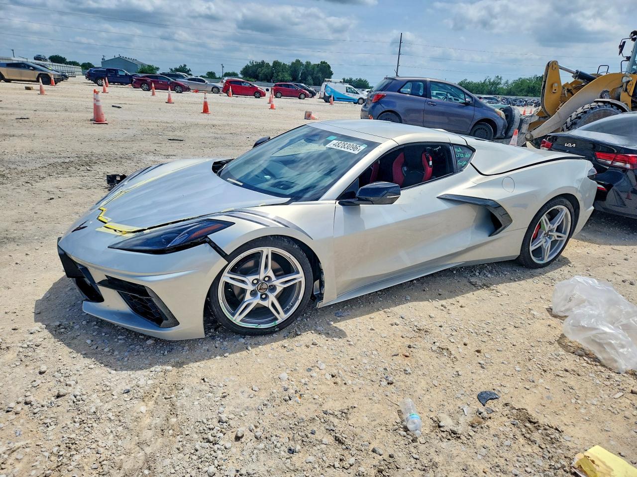 2024 Chevrolet Corvette 2LT, VIN 1G1YB2D48R5109949 — Undercarriage