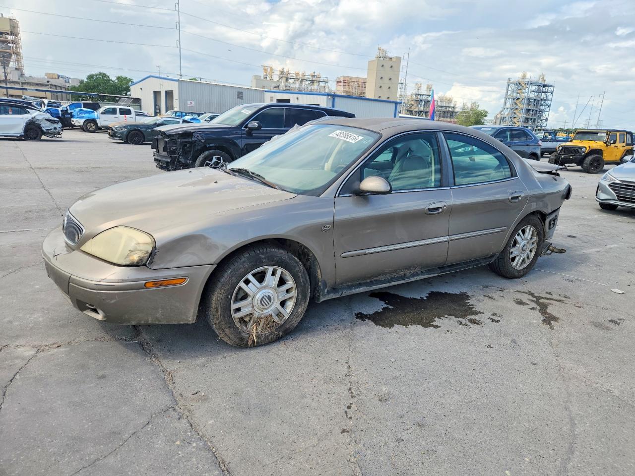 2005 Mercury Sable LS, VIN 1MEFM55S35A620458 — Зад