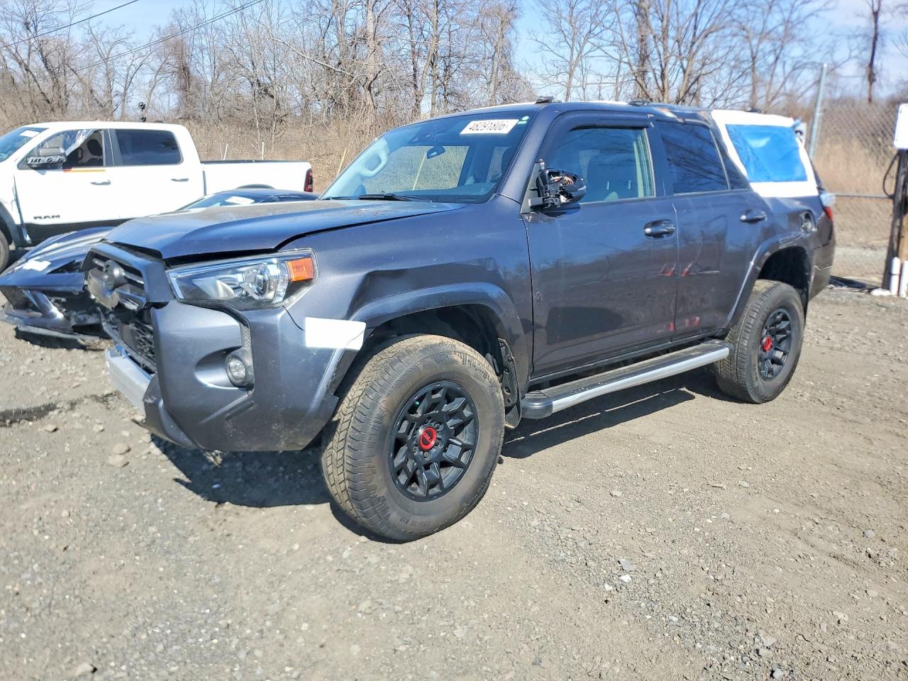 2022 Toyota 4Runner SR5 Premium, VIN JTENU5JR4N6043325 — Rollover
