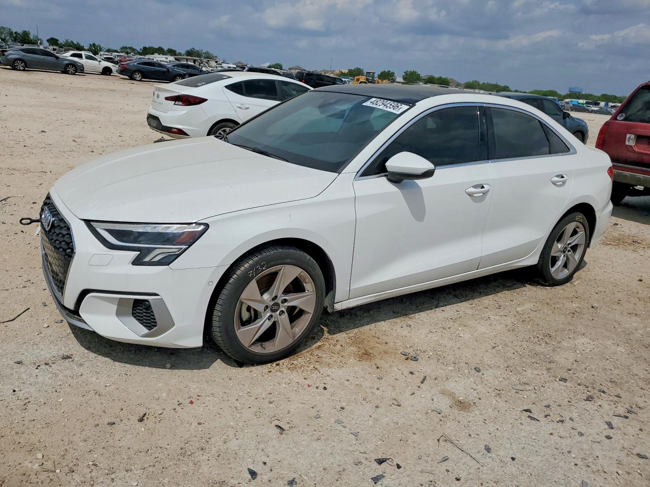 2024 Audi A3 Premium Plus, VIN WAUHUDGY7RA014864 — Undercarriage