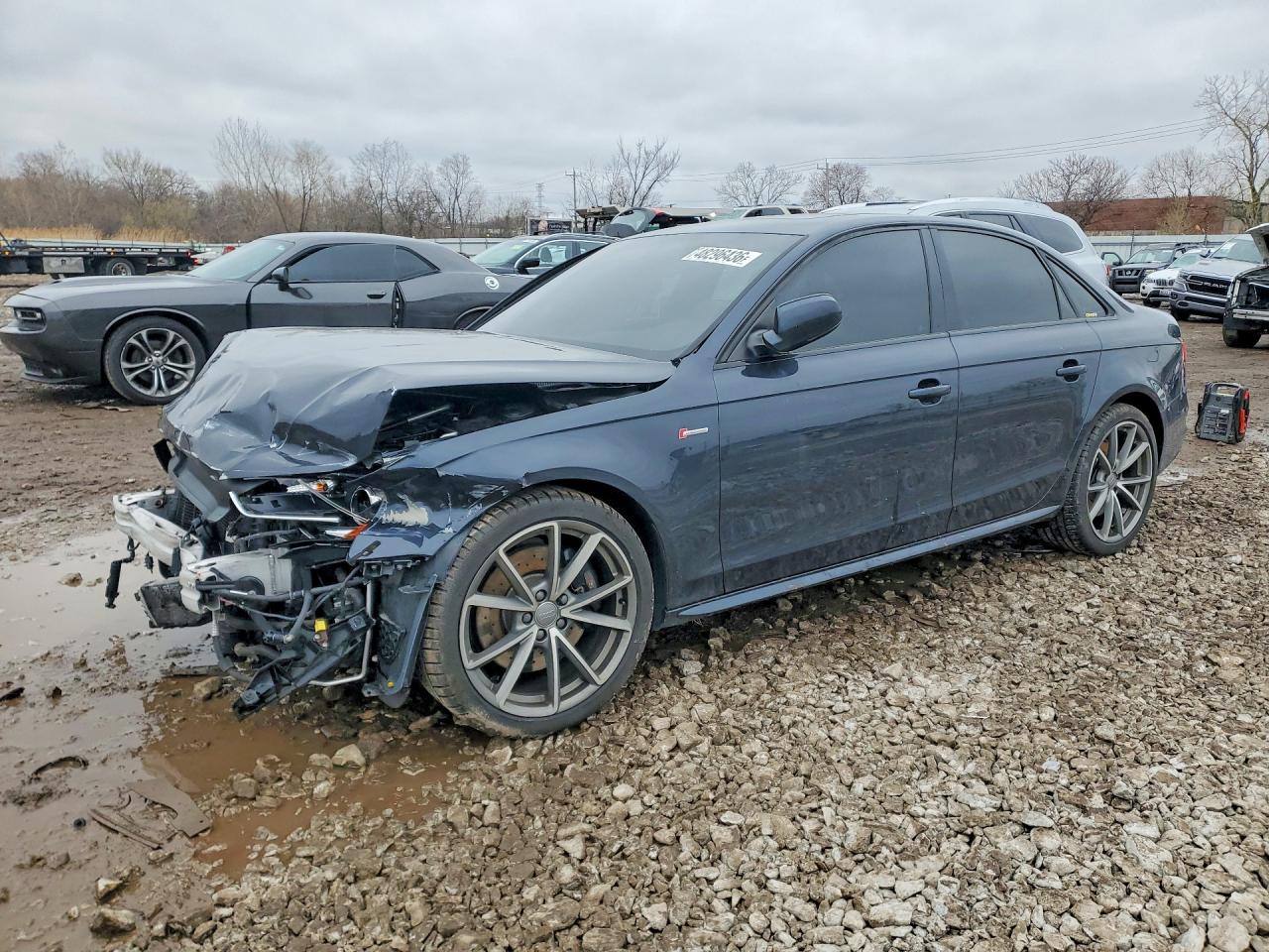 2016 Audi S4 Premium Plus, VIN WAUBGAFL0GA006054 — Перед