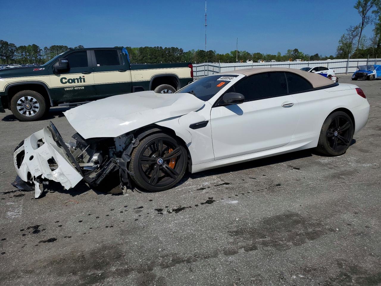 2013 BMW M6, VIN WBSLZ9C52DC985753 — Front end