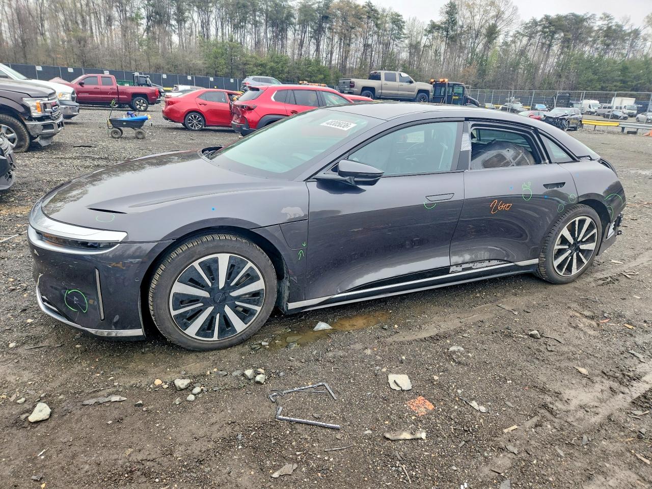 2025 Lucid Air Touring, VIN 50EA1TEA8SA009736 — All over