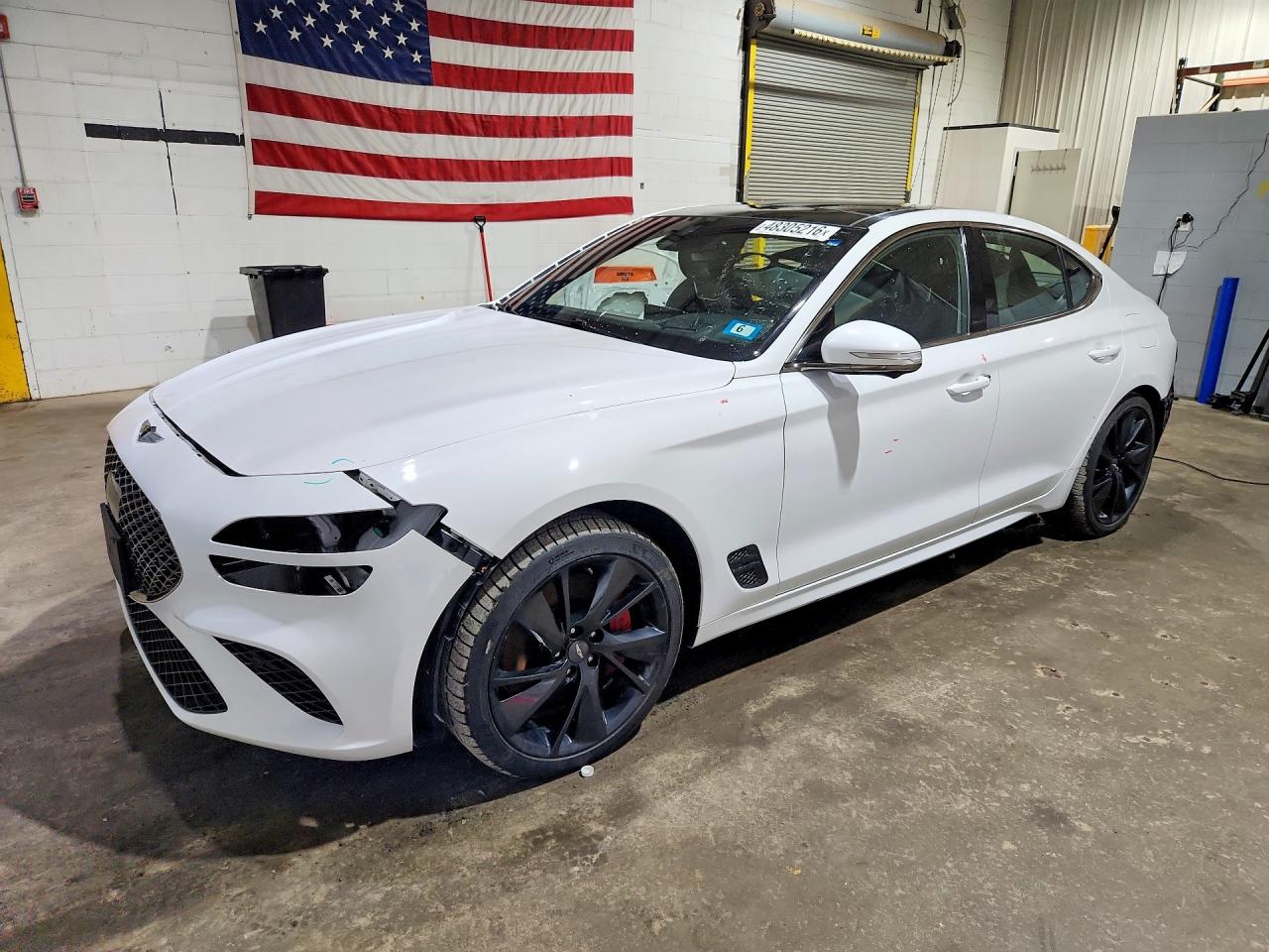 2022 Genesis G70 3.3T, VIN KMTG54TE9NU097859 — All over