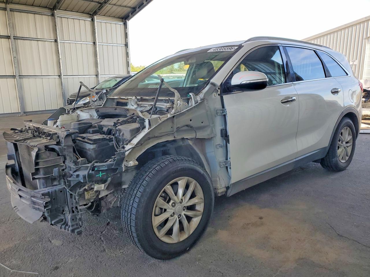 2017 Kia Sorento LX, VIN 5XYPG4A39HG303326 — Front end