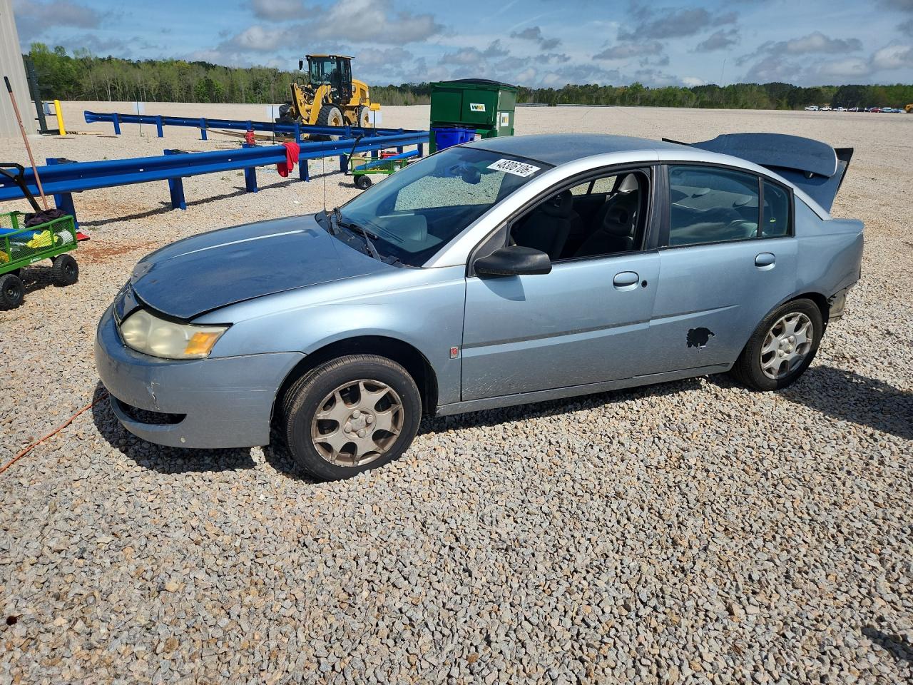2003 Saturn ION ION 2, VIN 1G8AJ52F03Z137191 — Rear end