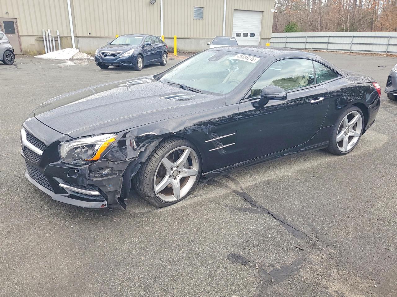 2013 Mercedes-Benz SL 550, VIN WDDJK7DA7DF019714 — Front end