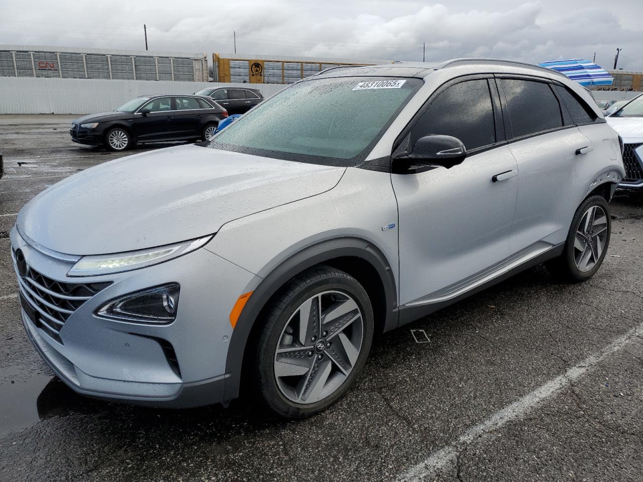 2019 Hyundai NEXO Limited, VIN KM8J84A60KU000708 — Rear end