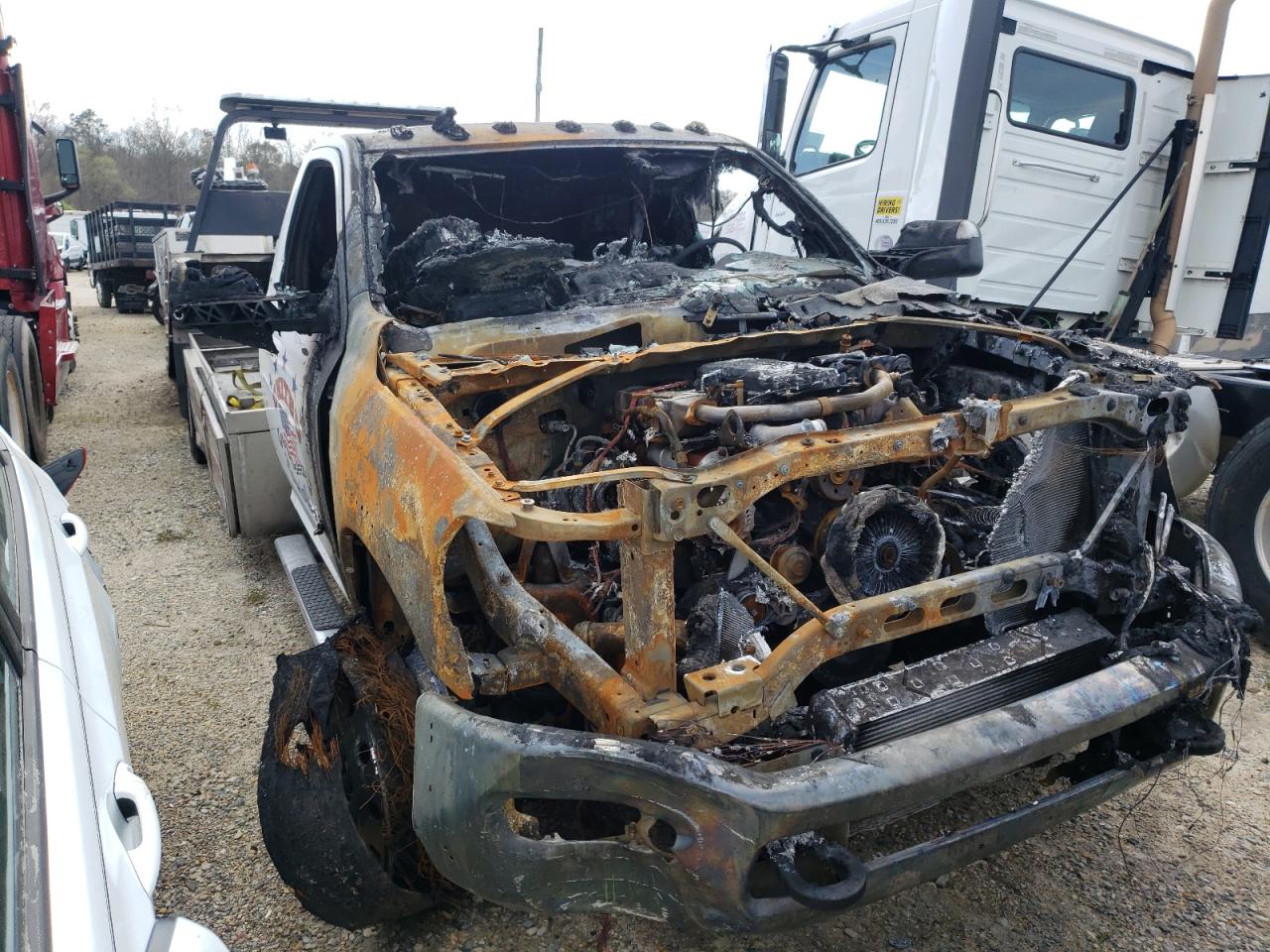 2021 Ram 5500 SLT, VIN 3C7WRNDL9MG562033 — Burn
