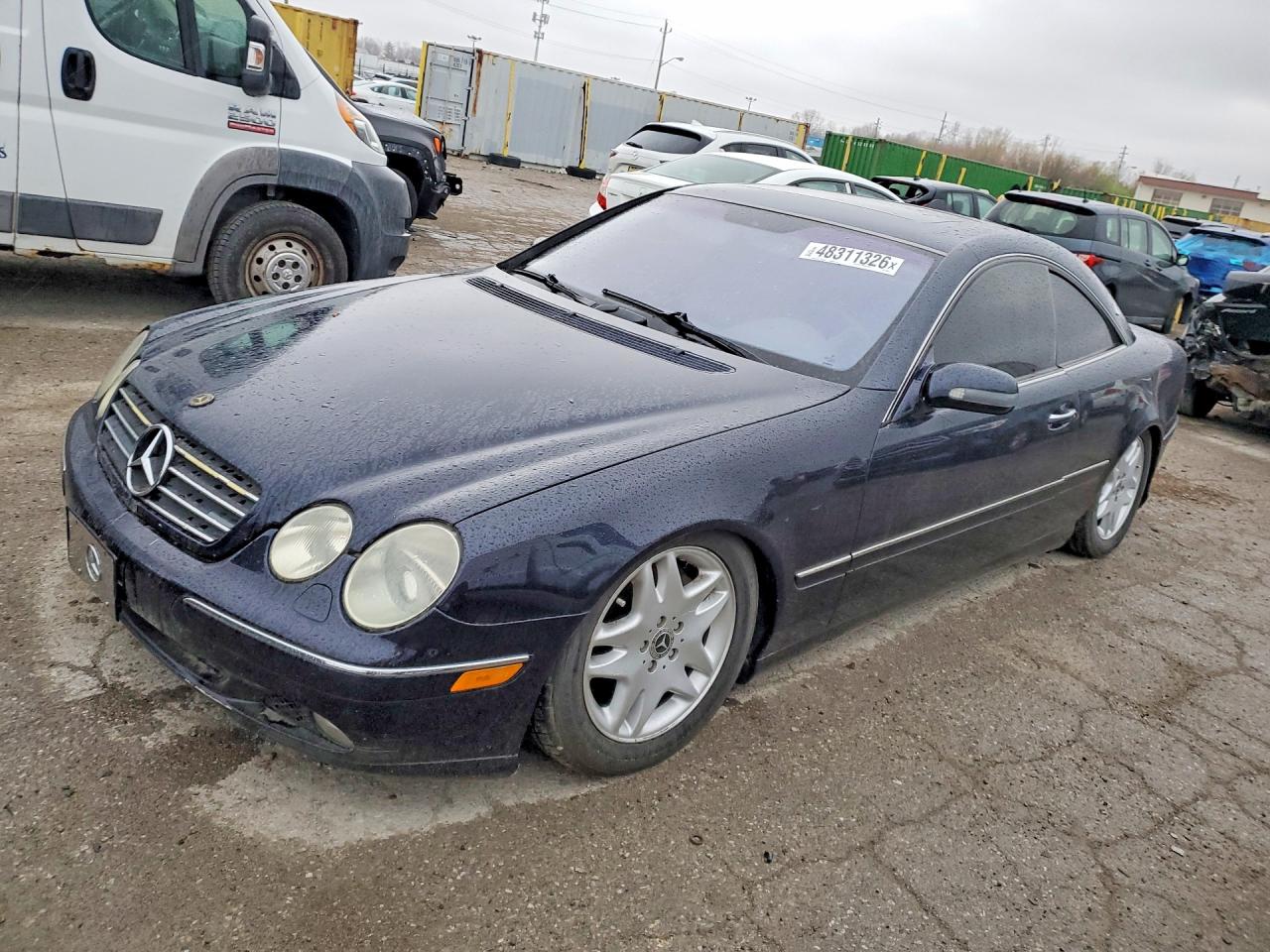2002 Mercedes-Benz CL 500/600, VIN WDBPJ75J72A020814 — Normal wear