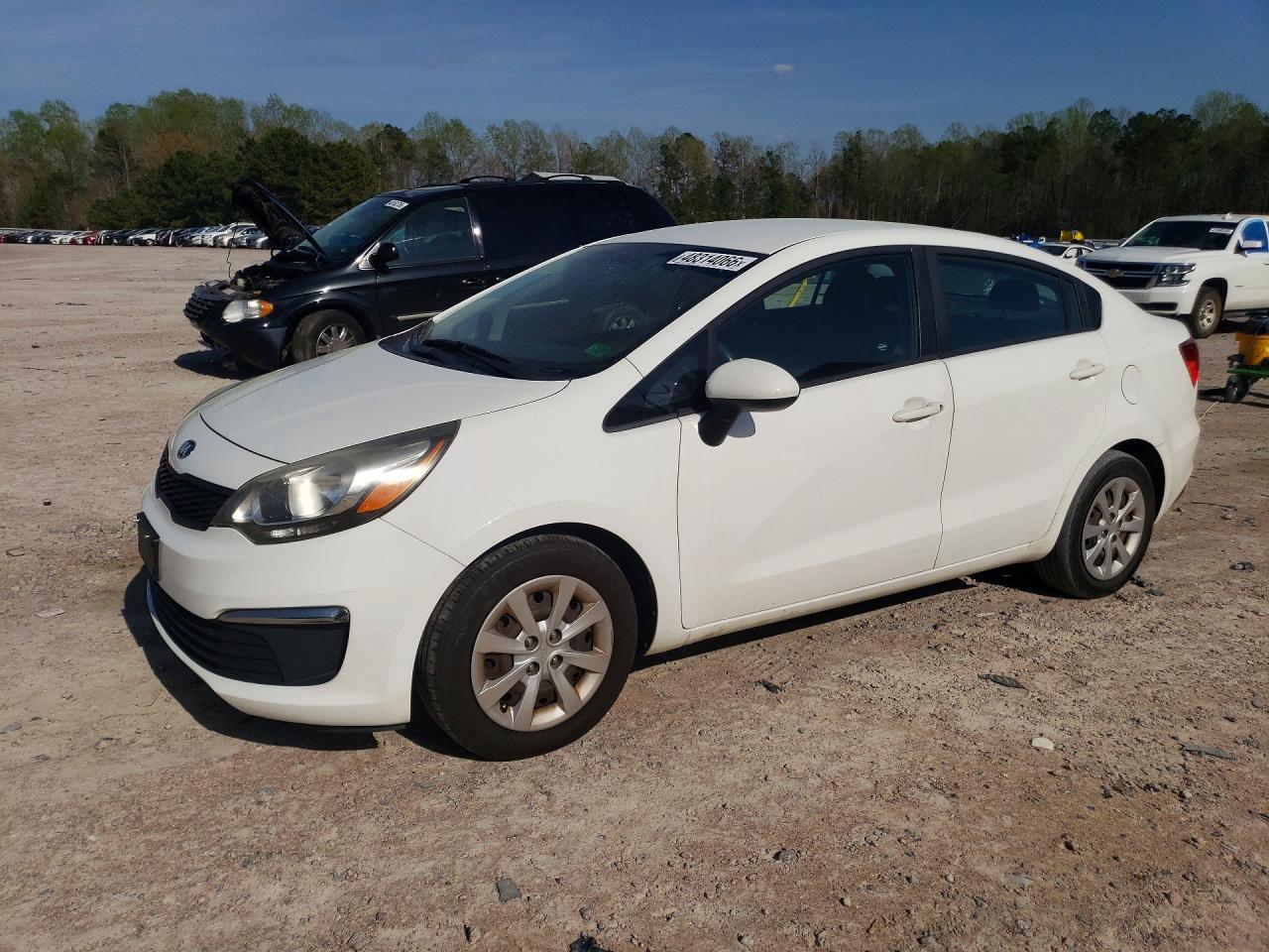 2016 Kia Rio LX, VIN KNADM4A33G6647356 — Side