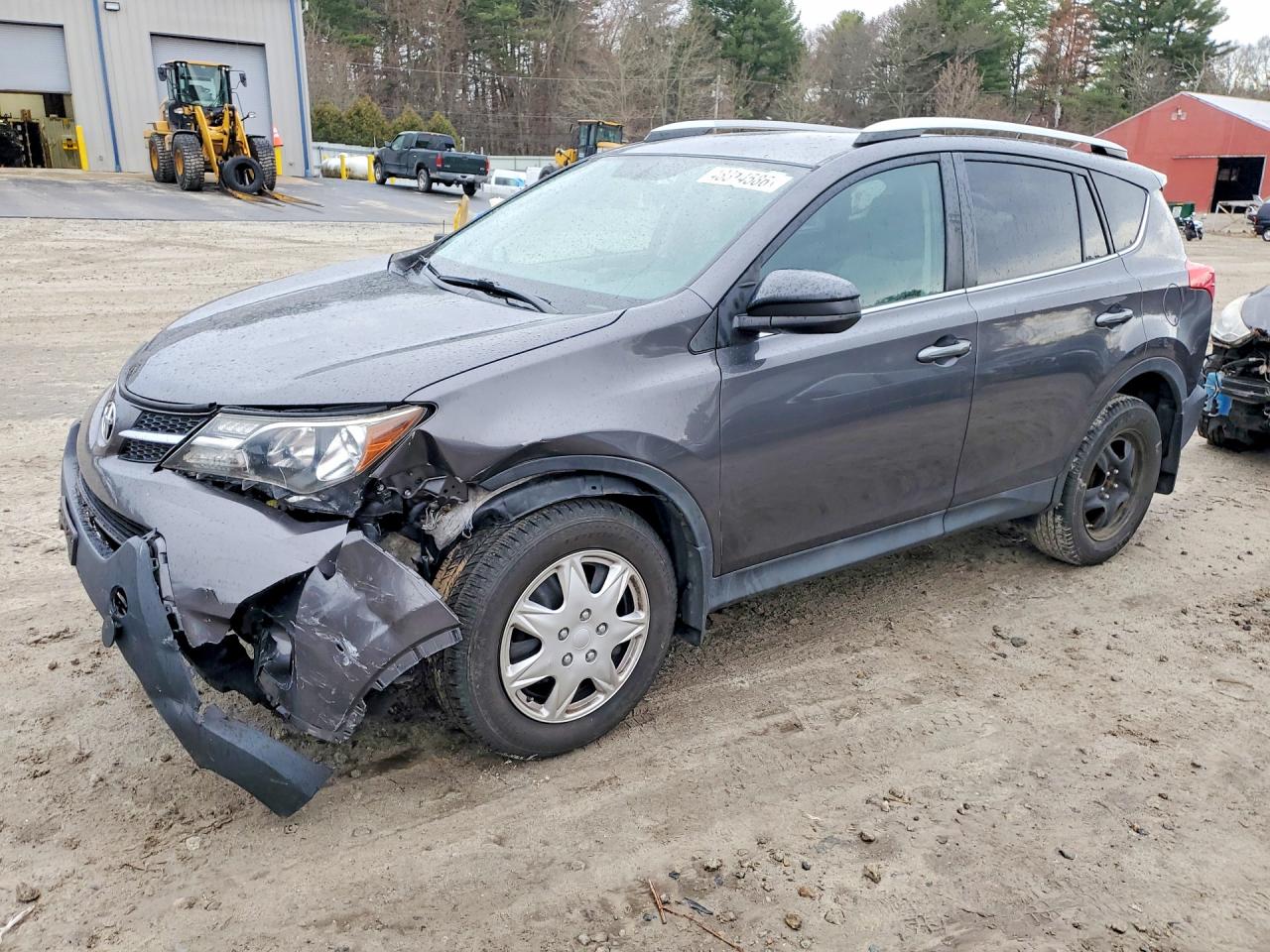 2014 Toyota RAV4 LE, VIN 2T3BFREV8EW226208 — Front end
